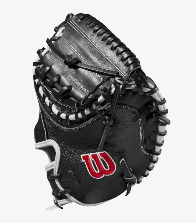 Wilson 2022 A2000 SuperSkin  M1D (C ) 33.5 Black/White Catchers Mitt