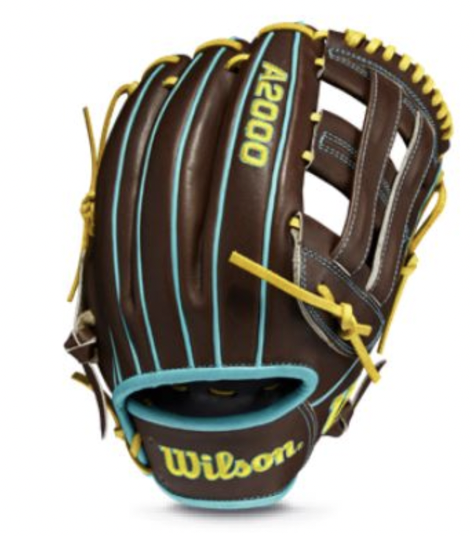 Wilson A2000 February 2022 Glove of the Month (GOTM) DW5 Dark