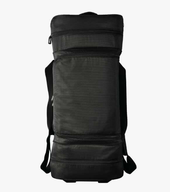 Wilson Umpire Bag On Wheels with comfort-grip handle and inline wheels